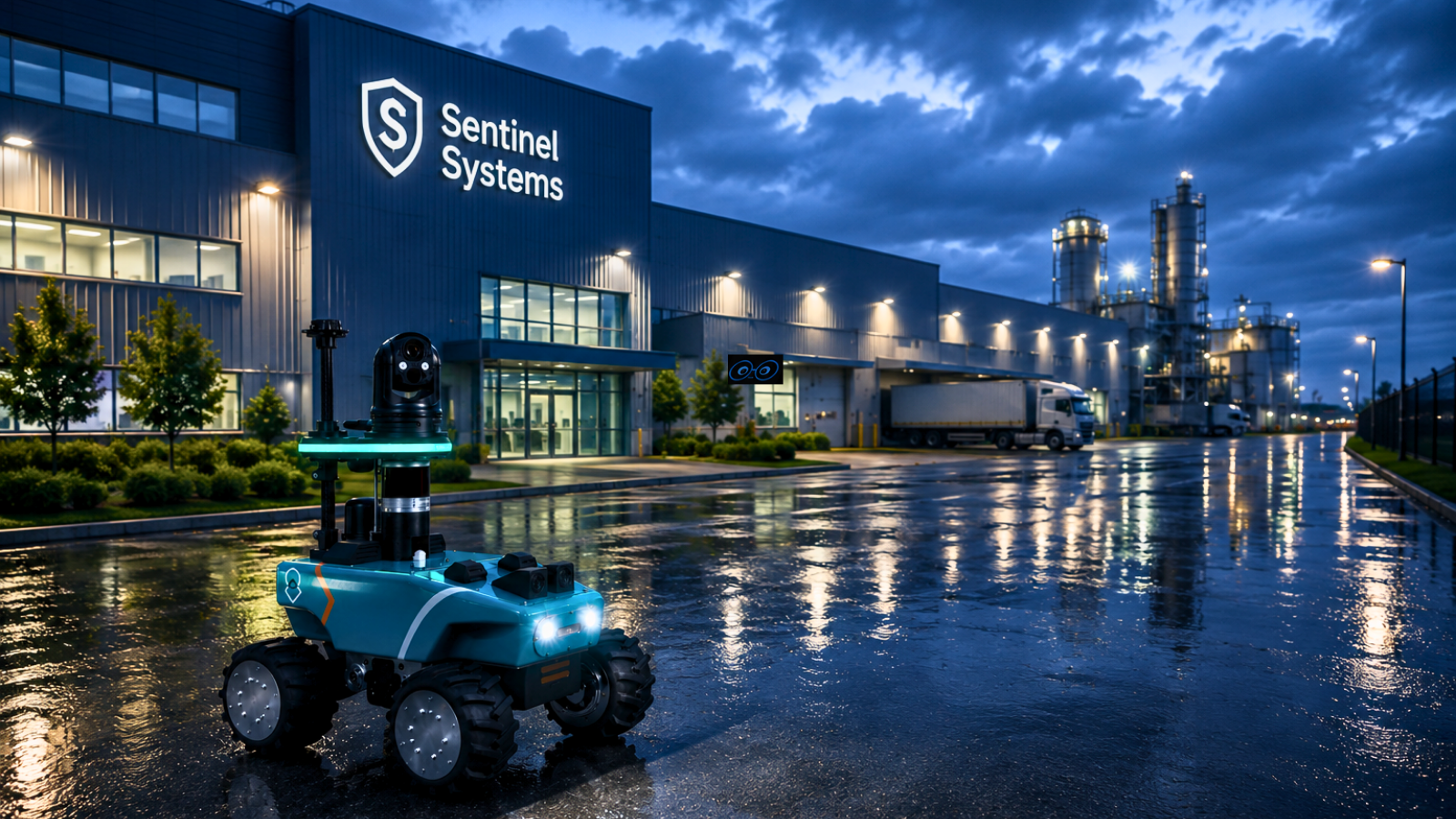 uSecure autonomous security robot