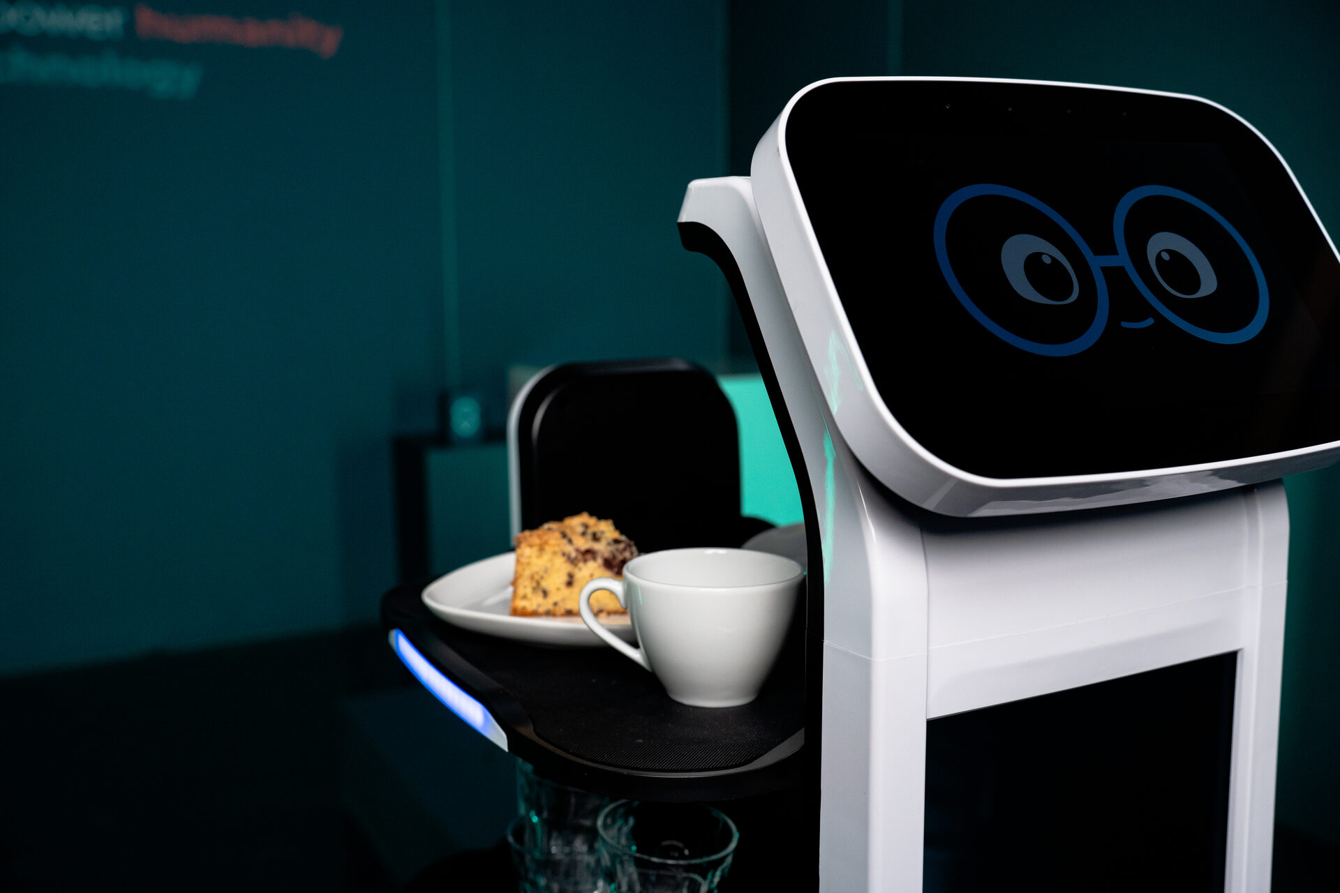 Autonomous robot operating in a facility